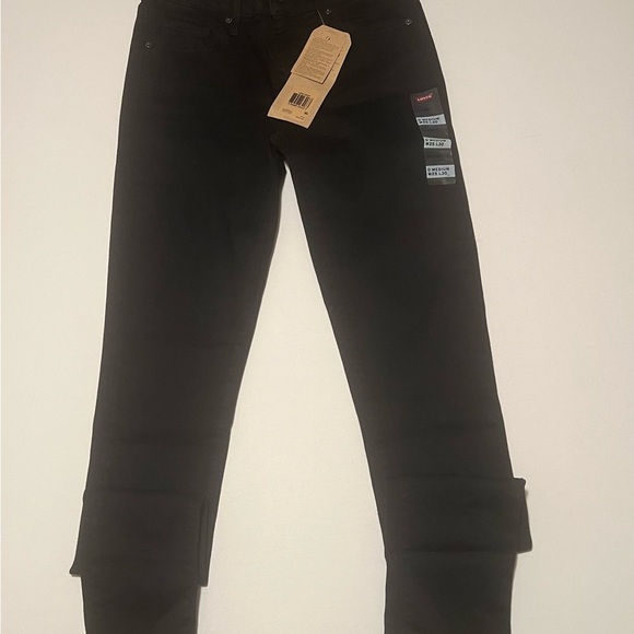 NWT Levis Women's 711 Skinny Straight Leg High-Rise Jeans Size 0 25x32 (L) - Picture 2 of 9